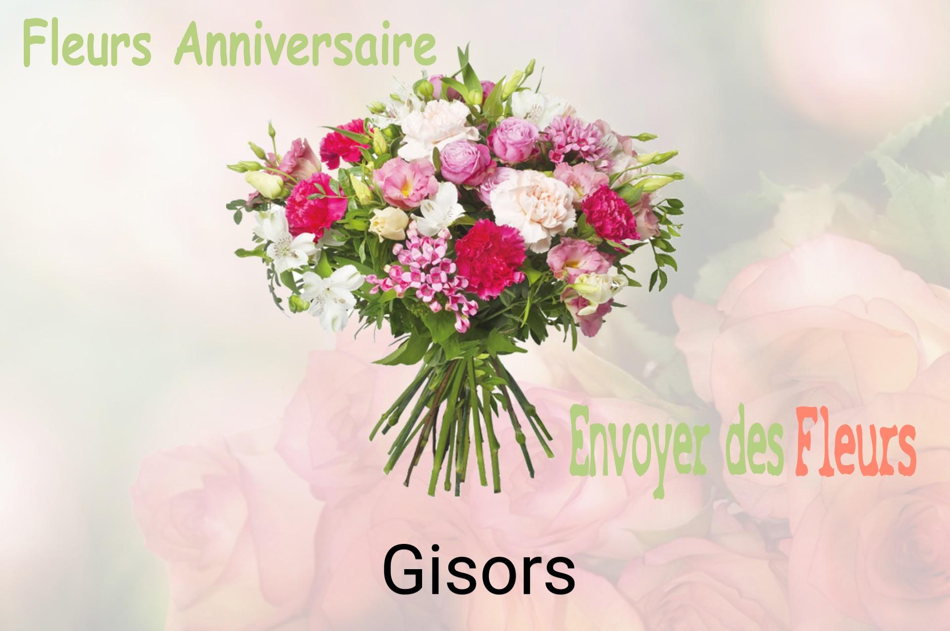 Bouquet de fleurs d’anniversaire livré à Gisors
